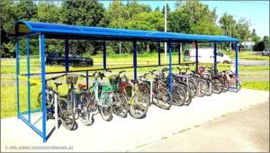 wiaty rowerowe zadaszone